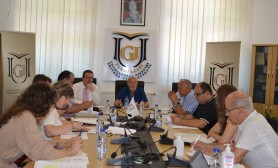 The meeting of the Steering Council is held, the 6-month report of the financial statements of the University is approved